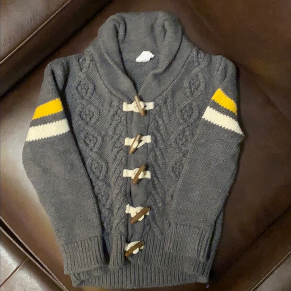 GAP Button-Down Grey Sweater